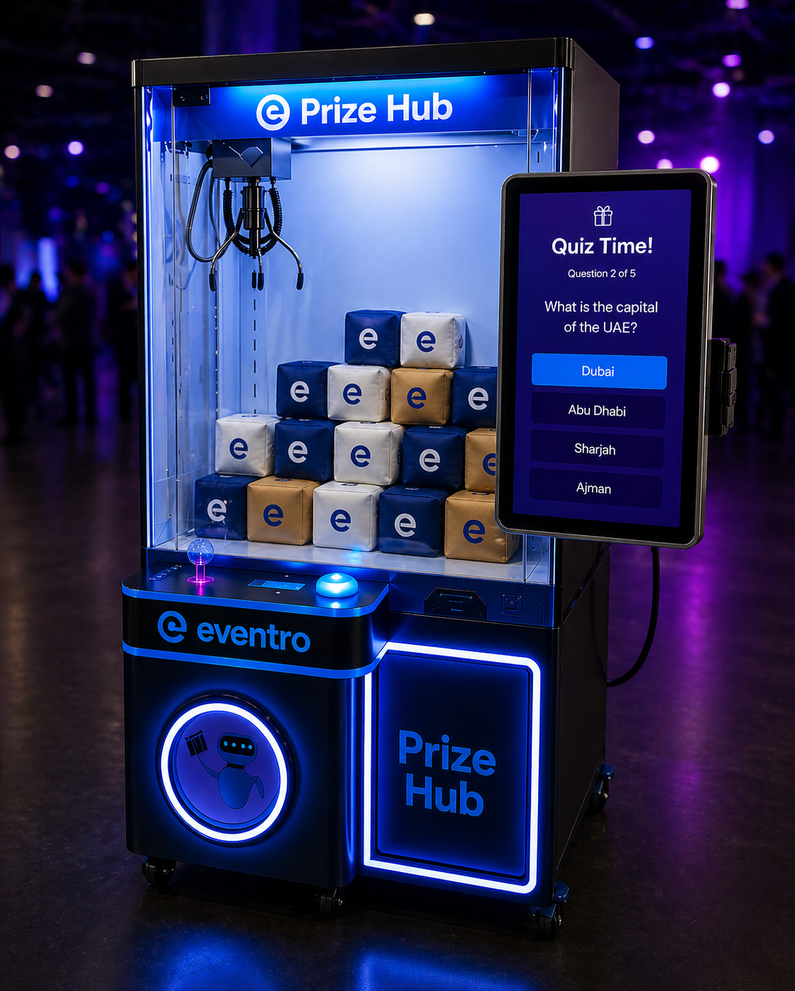 Interactive Claw Machine for Events | Eventro PlayHub™
